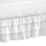 Sweet Jojo Designs Harper Crib Skirt in White