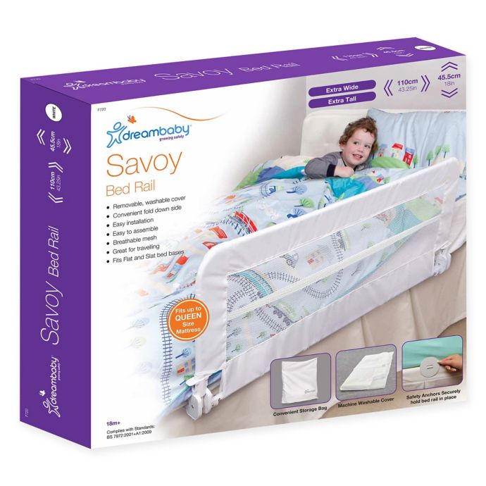 Dreambaby Savoy Full Size Bed Rail In White Bed Bath Beyond