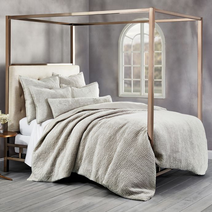 Wamsutta Collection Velvet Hand Stitched Bedding Collection Bed