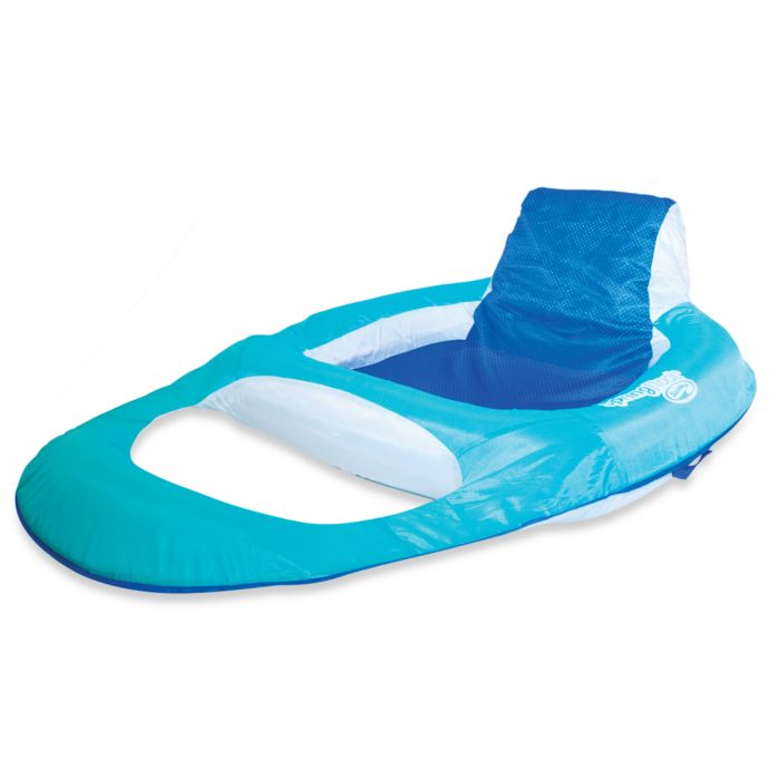 swimways spring float recliner with canopy