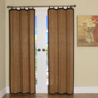 bamboo window treatments