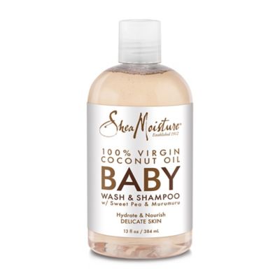 SheaMoisture&reg; 13 fl. oz. 100% Virgin Coconut Oil Baby Wash &amp; Shampoo