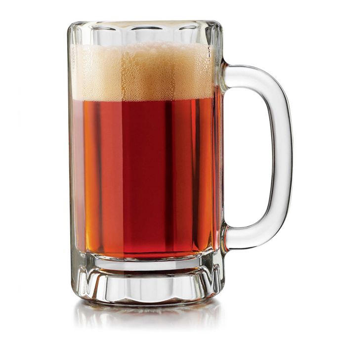 Acopa 25 oz. Customizable Beer Mug - 12/Case