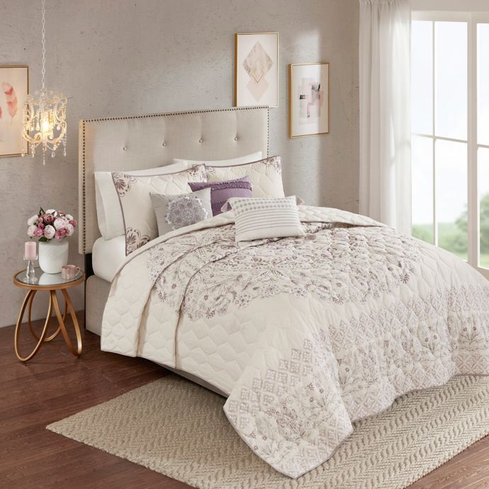 Madison Park Elise Reversible Coverlet Set Bed Bath Beyond