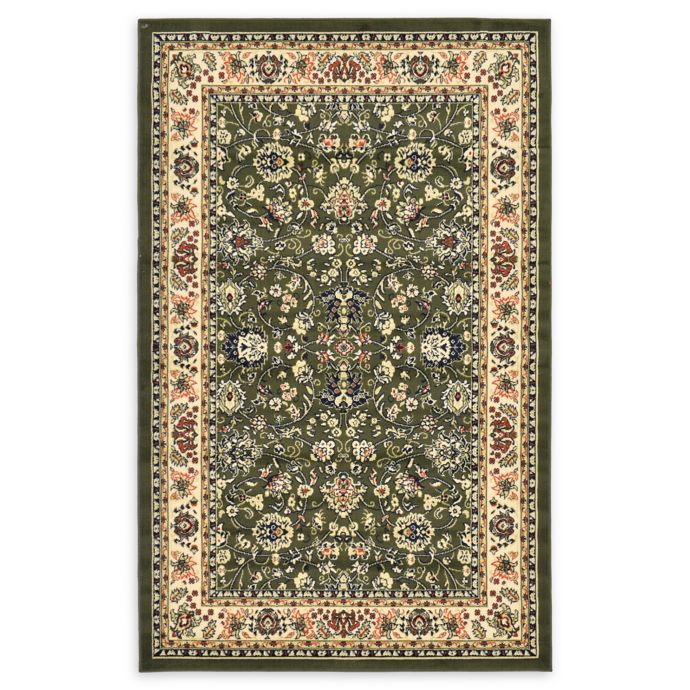 Unique Loom Washington Kashan Powerloomed Area Rug | Bed Bath & Beyond