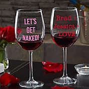 Sweet Drinks Personalized 19.25 oz. Red Wine Glass