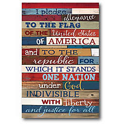 Courtside Market Patriotic Words Canvas Wall Art Collection