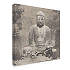 Alternate image 1 for Trademark Fine Art Asian Buddha 18-Inch x 18-Inch Canvas Wall Art