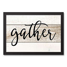 Designs Direct "Gather" 20-Inch x 14-Inch Framed Wall Art