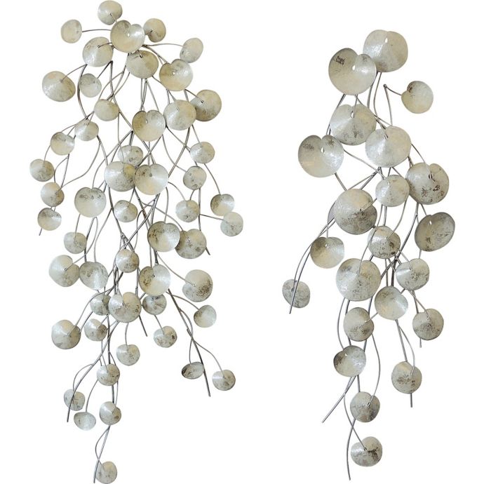 Moe S Home Collection Aurelia Iron Wall Decor Set Of 2 Bed Bath Beyond