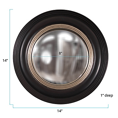 Howard Elliott&reg; Soho 14-Inch Round Mirror. View a larger version of this product image.
