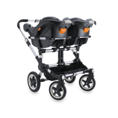 twin car seat and stroller