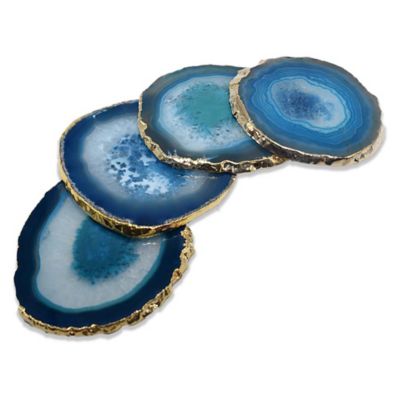 blue coasters