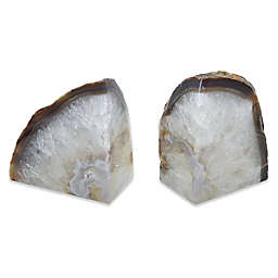 Agate Stone Extra-Large Bookends (Set of 2)