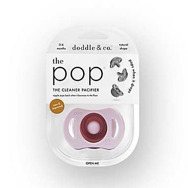 Doddle &amp; Co. The Pop Silicone Pacifier in Lilac. View a larger version of this product image.