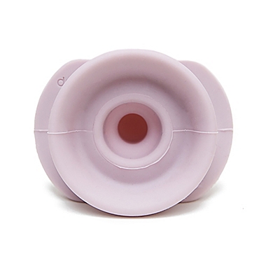 Doddle &amp; Co. The Pop Silicone Pacifier in Lilac. View a larger version of this product image.