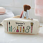 Alternate image 0 for Makeup Brushes Canvas Cosmetic Case