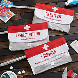 Personalized Bachelorette Party Survival Kit Wristlet