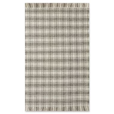 Bee &amp; Willow&trade; Camden Plaid 5' x 8' Area Rug in Grey/Ivory. View a larger version of this product image.