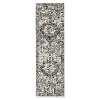 Bee &amp; Willow&trade; Laurel Medallion Runner in Beige/Grey. View a larger version of this product image.