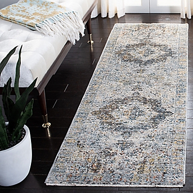 Bee &amp; Willow&trade; Laurel Medallion Runner in Beige/Grey. View a larger version of this product image.