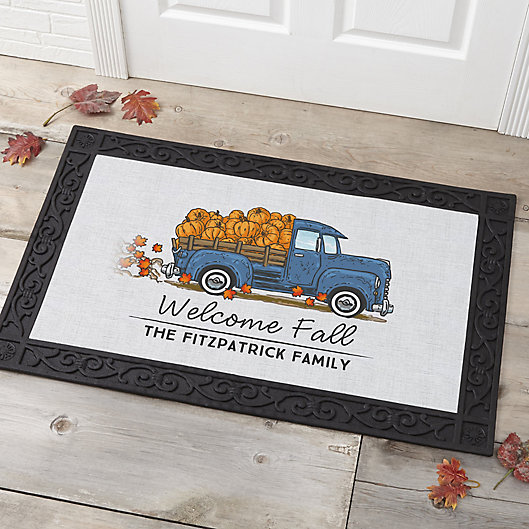 Alternate image 1 for Classic Fall Vintage Truck Doormat
