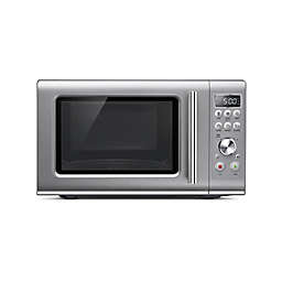 Breville® the Compact Wave Soft Close Microwave in Silver