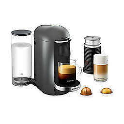 Nespresso&reg; by Breville&reg; VertuoPlus Deluxe Coffee and Espresso Maker Bundle in Titanium