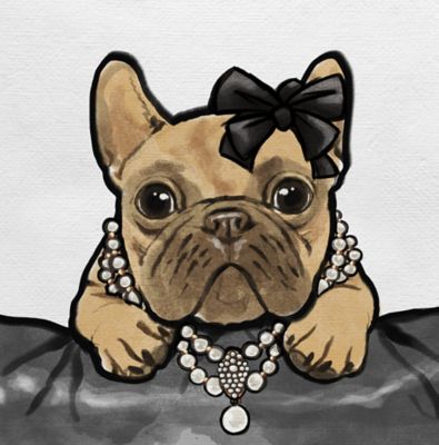 frenchie wall art