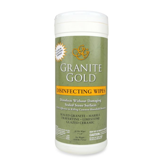 Granite Gold 35 Count Disinfecting Wipes Bed Bath Beyond