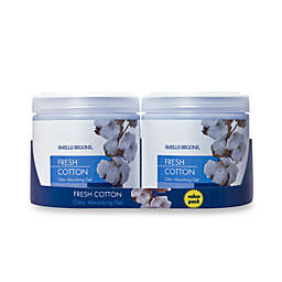 SMELLS BEGONE&reg; Fresh Cotton 15 oz. Odor Absorbing Gel Jars (Set of 2)