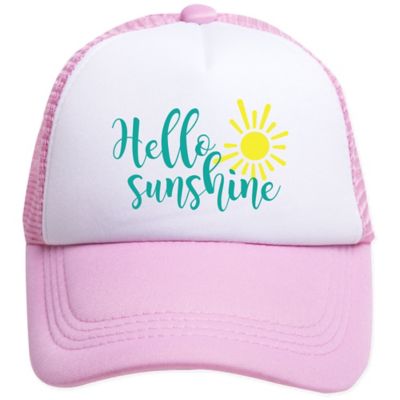 white infant cap