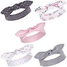 Alternate image 0 for Hudson Baby&reg; Size 0-24M 5-Pack Floral Headbands in Pink