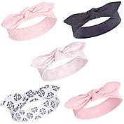 Yoga Sprout Size 0-24M 5-Pack Scroll Headbands in Grey