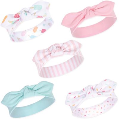 cream baby headband