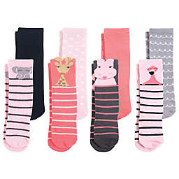 Hudson Baby® 8-Pack Safari Girl Knee High Socks