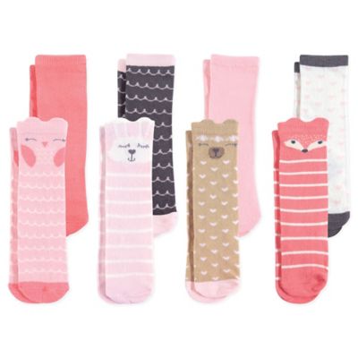 baby pink knee high socks
