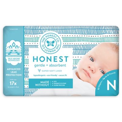 honest co newborn diapers