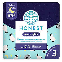 Honest Overnights Sleepy Sheep Pattern Diaper Collection