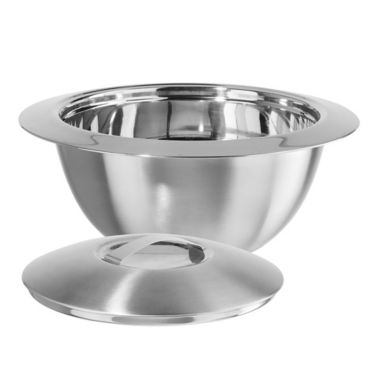 Oggi&trade; Thermal Stainless Steel 3 qt. Serving Bowl with Cover. View a larger version of this product image.