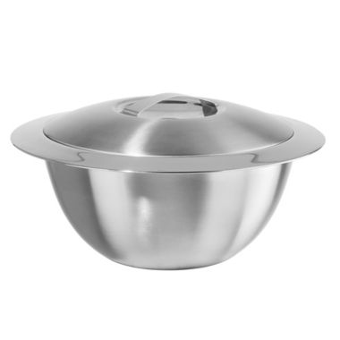 Oggi&trade; Thermal Stainless Steel 3 qt. Serving Bowl with Cover. View a larger version of this product image.