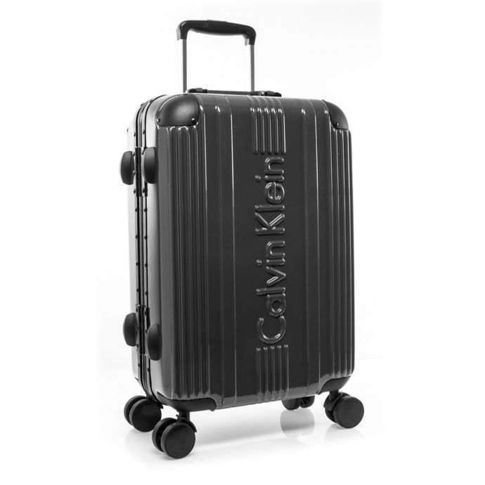 calvin klein brown luggage