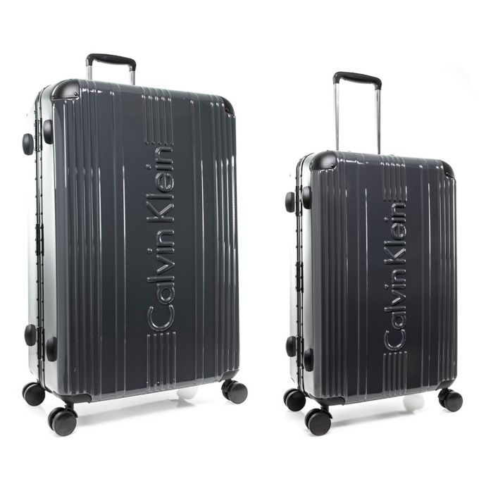 calvin klein luggage spinner