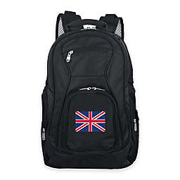 Mojo England 19-Inch Premium Laptop Backpack in Black