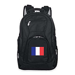 Mojo France 19-Inch Premium Laptop Backpack in Black