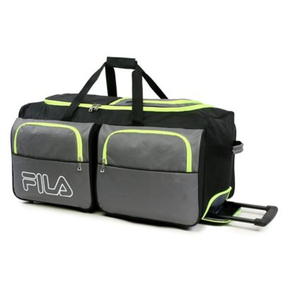 fila duffle bag with wheels