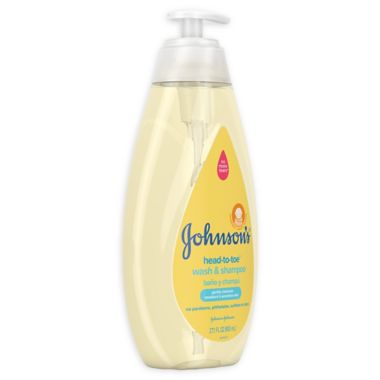 Johnson's&reg; Head-To-Toe&reg; 27.1 oz. Wash & Shampoo. View a larger version of this product image.