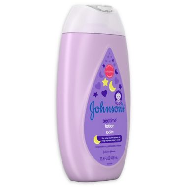 Johnson's&reg; Bedtime&reg; 13.6 oz. Baby Lotion. View a larger version of this product image.