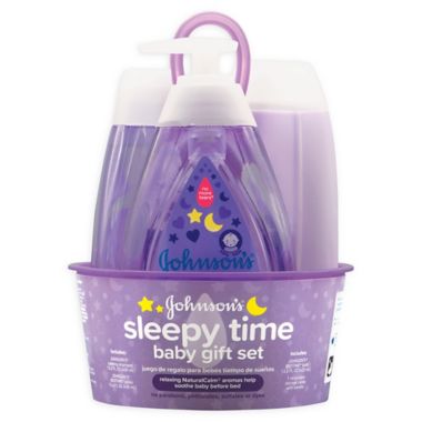 Johnson's&reg; Sleepy Time Baby Gift Set. View a larger version of this product image.