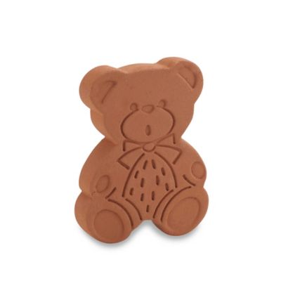 Brown Teddy Bear Alphabet name Personalised square biscuit tin Brown Teddy Bear Alphabet name Personalised square biscuit tin